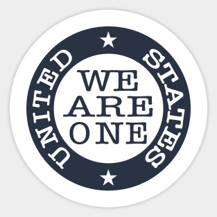 We are One Sticker